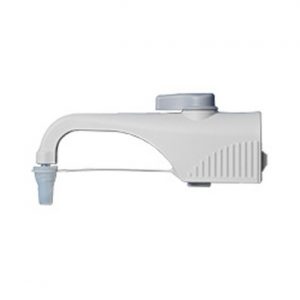 The Dispensette S Trace Analysis Discharge Tube (Platinum-Iridium, Fine Tip, 105mm, 10mL, BrandTech) provides controlled liquid dispensing for trace analysis and precise discharge applications.