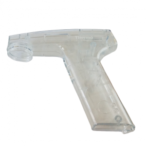 The clear S1 Pipet Filler Housing Assembly (Thermo Scientific) features a trigger-style design with Thermo branding, shown against a white background.