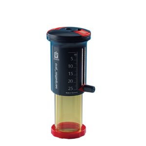 A BrandTech seripettor pro Pump Assembly, 2mL, features a reliable design for accurate dispensing in the lab, with clear measurement markings and robust construction for dependable bottle-top performance.