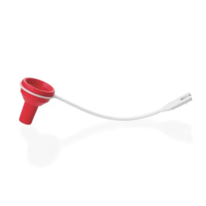 A Dispensette III Screw Cap with Fastener, Red, 0.5-10mL (Brandtech)