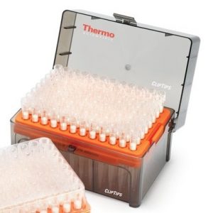 ClipTip 300 Rack, 10-300μL, Orange, Filtered, Sterile, 10 x 96/Rack (Thermo Scientific)