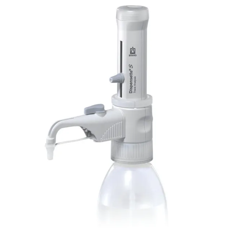 BT 4640041 The Dispensette S Trace Analysis Bottletop Dispenser, Pt-Ir, Recirculation Valve, 1-10mL (BrandTech)