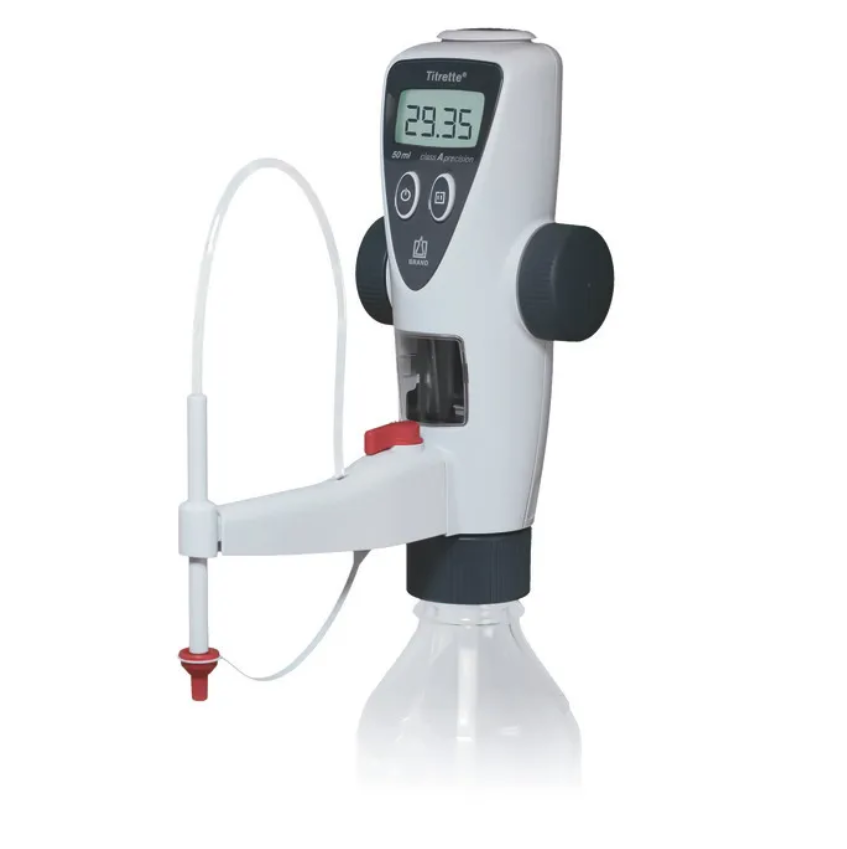 BT 4760161 The Titrette Bottletop Burette, 50mL (BrandTech)