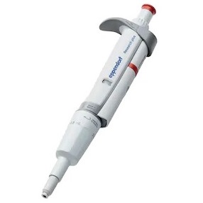 Research Plus Pipette, Single Channel, Variable Volume, 0.25-2.5mL, Red (Eppendorf)