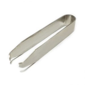 The Sartorius Forceps is a stainless steel tool with a flat, angled tip, ideal for both filter replacement and precise tasks like removing fish bones, inspired by professional forceps design.