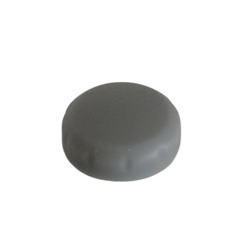 SA LH-726330 The Proline Plus Grey Cap by Sartorius, designed for single and multichannel pipettes of all volumes, is round and plastic, shown against a white background.