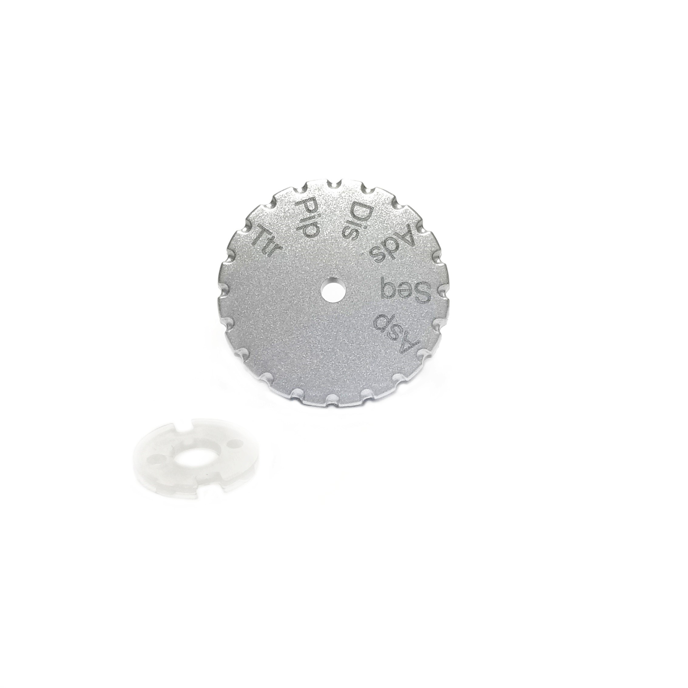 Stream Selection Dial / Wheel with Reset Center Opening (Eppendorf)