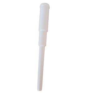 A white plastic rod with a wide cylindrical handle and long narrow shaft, compatible with the Rainin Traditional Conical Tip Holder/Shaft for R, SH, SL, SE3, SE4 1000μL models (Rainin), shown against a plain background.