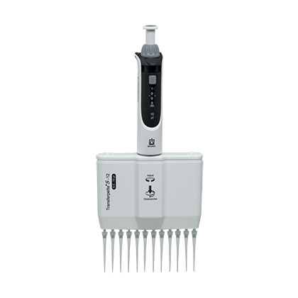 Transferpette S Pipette, Multichannel, 12 Channel, 0.5-10μL (BrandTech)