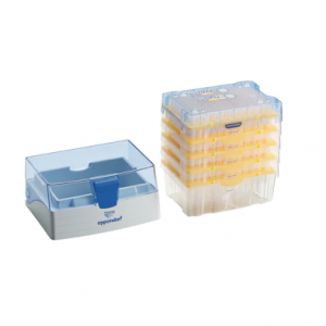 epTIPS LoRetention Set, 50-1000μL, Blue, Reusable Box + 480 Tips (Eppendorf)