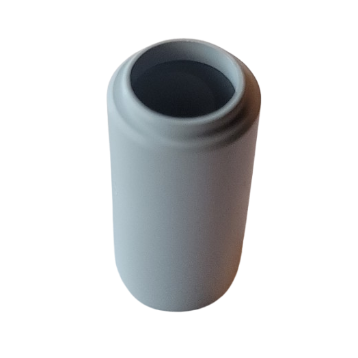 NI 00-NLT-2301000 A matte, cylindrical Nichiryo / Oxford First Spring Holder, 1000μL (Nichiryo), with an open top is photographed from above against a white background.