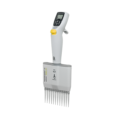 Transferpette Electronic Pipette, 12 Channel, 10-200μL (BrandTech)