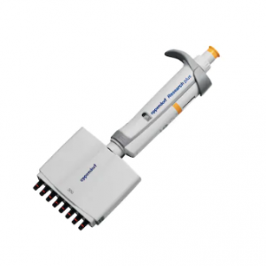 Research Plus Pipette, Multichannel, 8 Channel, Green, 120-1200μL (Eppendorf)