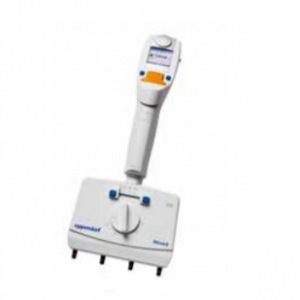 Xplorer Plus Move It Adjustable Tip Spacing Pipette, 6-Channel, Orange, 15–300µL (Eppendorf)