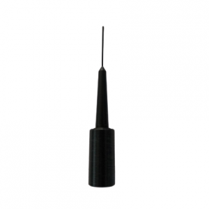 A Pipetman Concept Multichannel Re-Assembly Tool, x10, 10μL (Gilson), featuring a sleek design with a long, thin, pointed metal tip and tapered handle, is displayed against a white background.