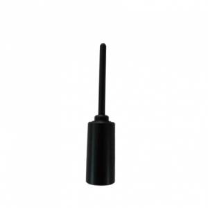 A black, cylindrical Pipetman Concept Multichannel Re-Assembly Tool, x100, 100μL (Gilson), with a long thin shaft, designed for use in re-assembling Pipetman Concept multichannel pipettes; shown on a plain white background.