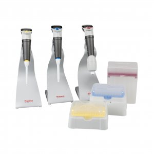 Finnpipette Novus Electronic Single Channel Pipettes, GLP Kit 4 (Thermo Scientific)