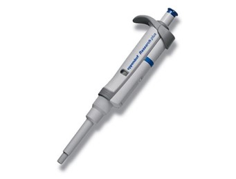 The Research Plus Pipette, Single Channel, Fixed Volume, 10μL, Yellow (Eppendorf) offers precise liquid handling for laboratories and features a yellow design for easy identification.