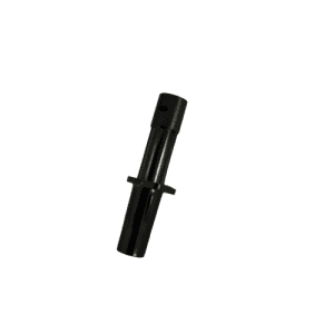 Metal nozzle with central flange and small holes near the top, designed for Pipet-Lite XLS, XLS+, E4 XLS, and XLS+ multichannel systems, 10μL (Rainin), shown on a plain white background.
