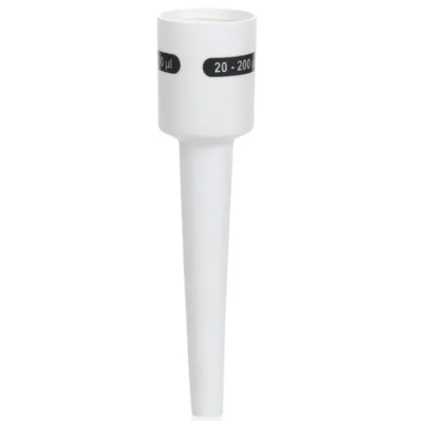 BT 704736 A white plastic Transferpette S Lower Part of Ejector, Single Channel, New! (2020+), 20-200μL by BrandTech