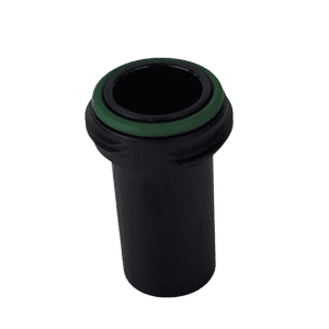 Black cylindrical Axypet Pro/Lambda EliteTouch Single Channel Shaft Cap with O-ring, 1000μL (Labnet), featuring a green seal near the top; used in plumbing and automotive applications.