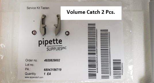 Pipette Supplies volume catch replacement parts plus springs
