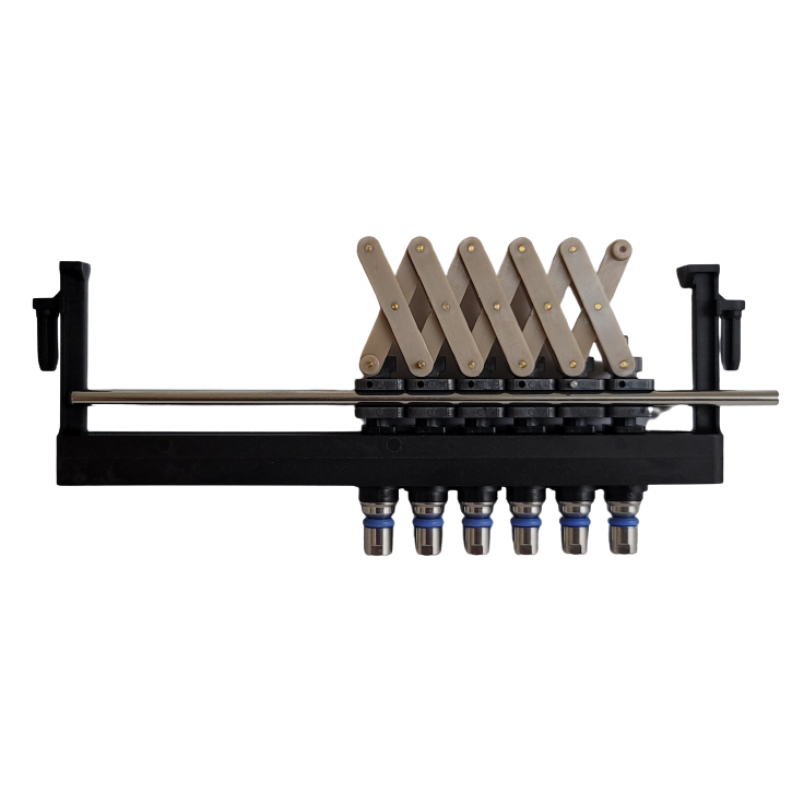 E1 ClipTip, Tip Fitting Assembly, 6 Channel, Metal Tip Fittings, Equalizer Manifold, 96 Format, 50-1250µL (Thermo Scientific)