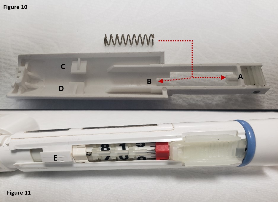 Finpipette F1 removed lower ejector and open pipette