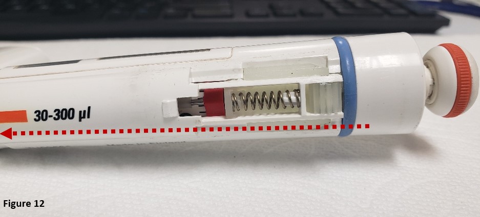 Reattaching the lower tip ejector