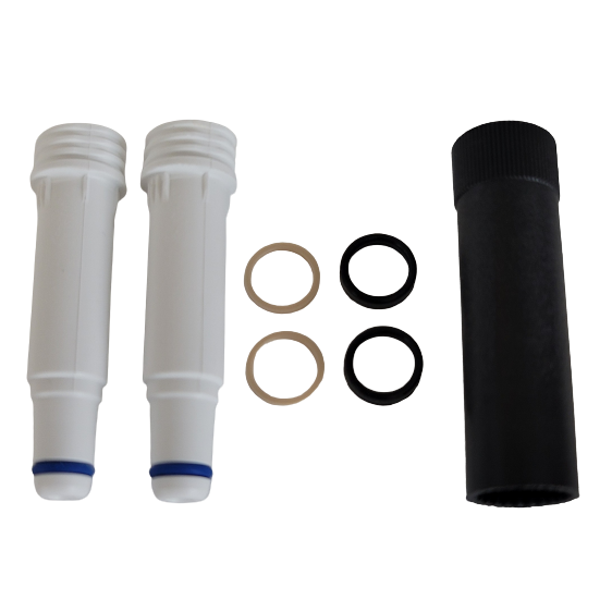 BT 705638 Transferpette S and pro, Nose Cone, Rounded Shape, White, Multichannel, 2pk, Updated New Version, 300μL (BrandTech)