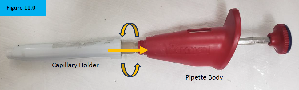 Gilson Microman reassembly