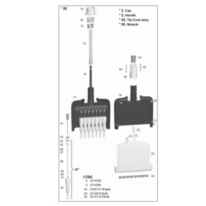 Fisherbrand Elite Module, 8 Channel, 1-10μL Micro (Thermo Scientific)