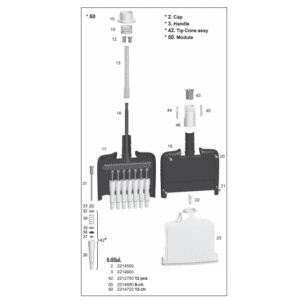 Fisherbrand Elite Module, 12 Channel, 5-50μL (Thermo Scientific)