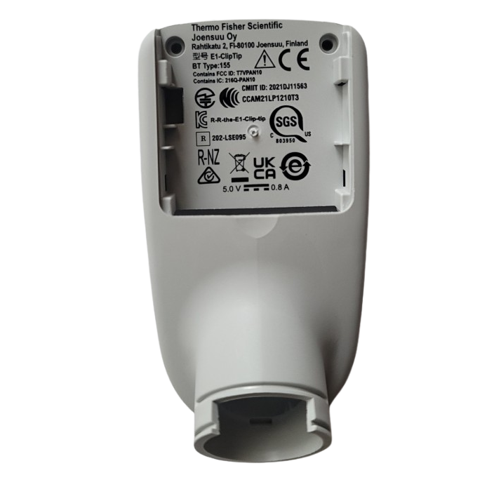 TS 10659051-VAN Thermo Scientific E1 ClipTip Top End Bottom Bluetooth Single Channel device