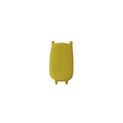 TS 1066680 A blue, rectangular Thermo Scientific E1 ClipTip Trigger viewed from above with four short legs, set against a plain white background.