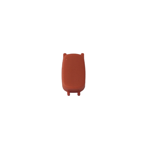 TS 1066690 A compact, solid blue Thermo Scientific E1 ClipTip Trigger with two protrusions on top and bottom is shown against a plain white background.