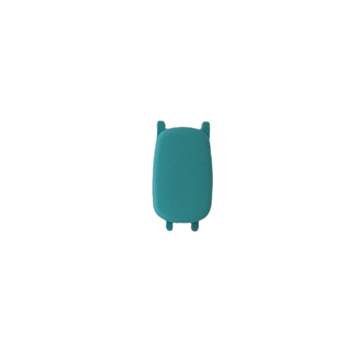 TS 1066700 A small, blue rectangular Thermo Scientific E1 ClipTip Trigger with four short legs, shown against a plain white background.