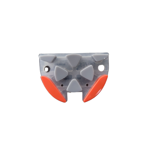 TS 1066730 A blue plastic Thermo Scientific E1 ClipTip Keypad, photographed against a plain white background.
