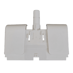 Grey Finnpipette F1 ClipTip Housing Bottom, 12 Channel, Upgraded Version (Thermo Scientific), featuring precise engineering, is displayed against a plain white background.