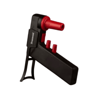 Black Drummond Portable Pipet-Aid XP Pipette Controller, 110V, features a manual trigger and two extra nozzle holders.