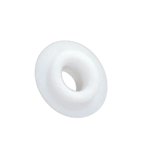 The Acura PTFE Sleeve, 120-200μL (Socorex), a white, round washer with a central hole, is shown on a plain light background.