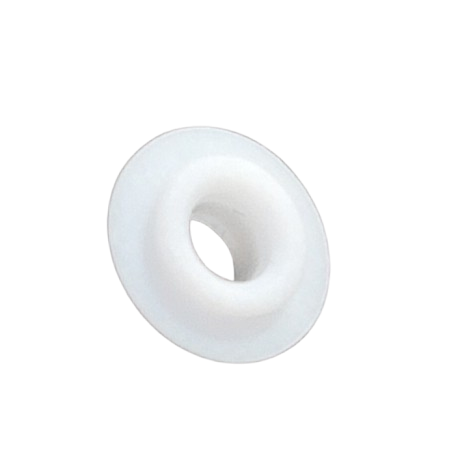 SO 825.658 The Acura PTFE Sleeve, 120-200μL (Socorex), a white, round washer with a central hole, is shown on a plain light background.