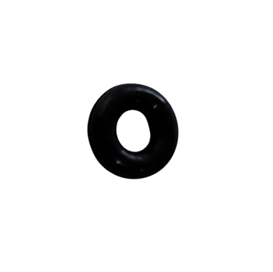 A single Acura O-Ring, 60-100μL (Socorex), in black is centered on a plain white background.