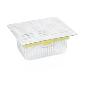 The BrandTech TipRack Refill System color code yellow