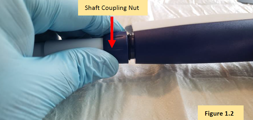 Remove E4 XLS coupling nut