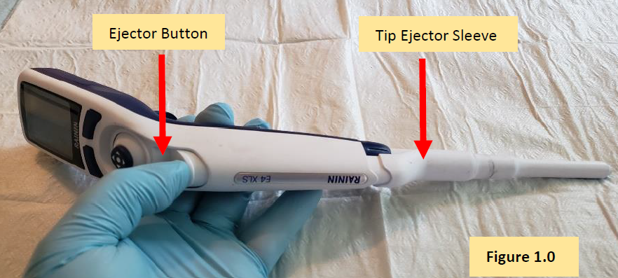 Press E4 XLS ejector button