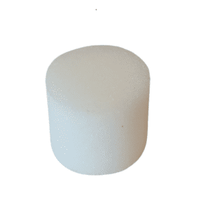 A small, white Rainin Filter for Single Channel, 20mL capacity, 100 Pack (Rainin), cylindrical with flat top and bottom, shown against a plain white background.