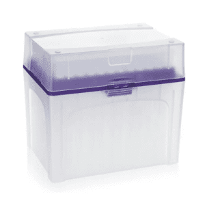 BrandTech Filter Tips, TipBox, 50-1250μL, Sterile, 86mm, Purple, 480 Total Tips (BrandTech)