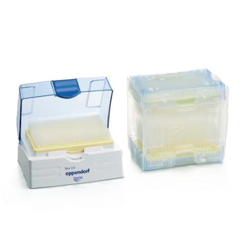 EP 0030076281 384 Set epTIPS 384 Set, 0.5-100μL, Light Yellow, Reusable Box + 1920 Tips (Eppendorf)