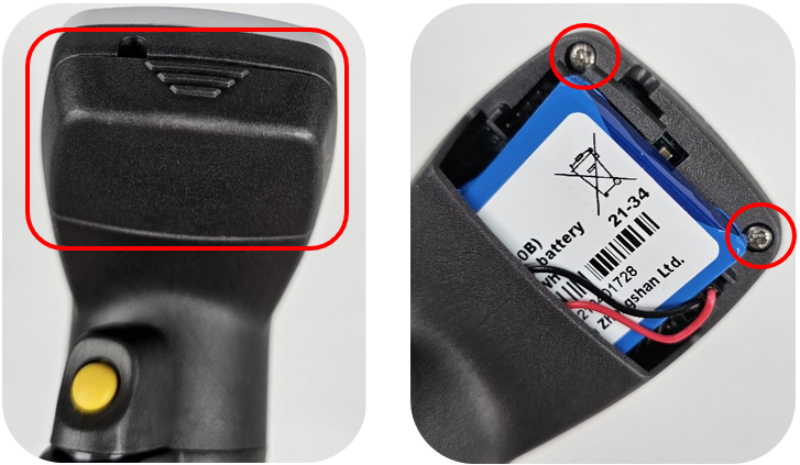 Remove battery cover
